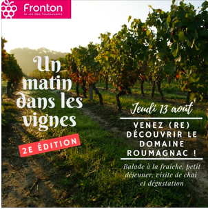 mams_cook's tweet photo. Prendre le petit déjeuner dans les vignes et découvrir tout un domaine viticole... C'est chouette et c'est possible jeudi 13 avril prochain au @VINSROUMAGNAC à coté de Toulouse
https://t.co/9I50h3o3BG
#negrette
#Frenchwine
#vindefronton
#Toulouse https://t.co/O8injUcOTQ