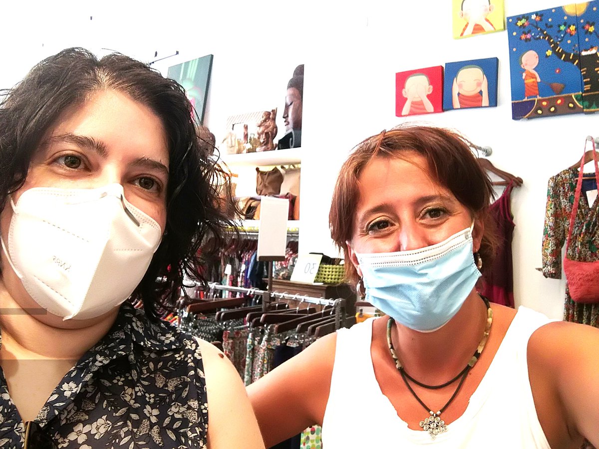 maortemar's tweet photo. Como me encanta la ropa y los complementos de Baba-shop he aprovechado la iniciativa solidaria de la empresa en la que trabajo @GrupoIWI para renovar un poquito el armario. Hay que apoyar al pequeño comercio #elpoderde300 #cuentaseloatujefe #iniciativasolidaria #empresasqueayudan https://t.co/y4elmoa2X2