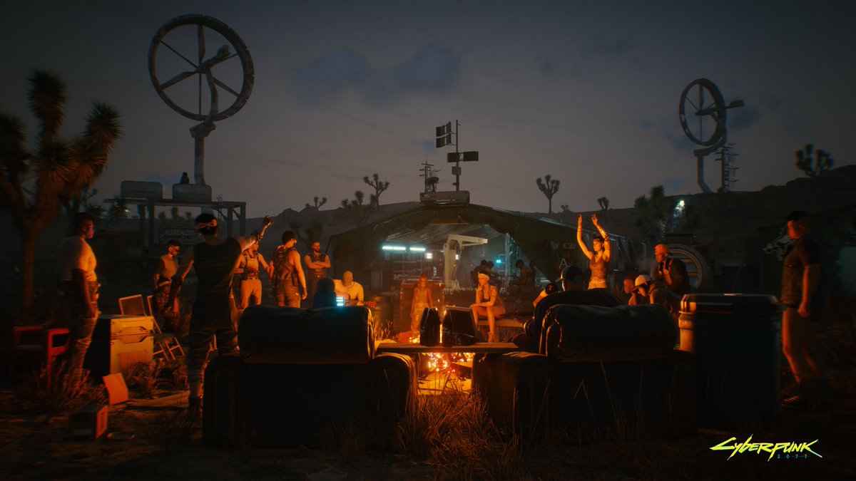 gamebowski's tweet photo. ICYMI, there are some new #Cyberpunk2077 screenshots in the wild. 🤩 https://t.co/UZyWjJ1pkQ