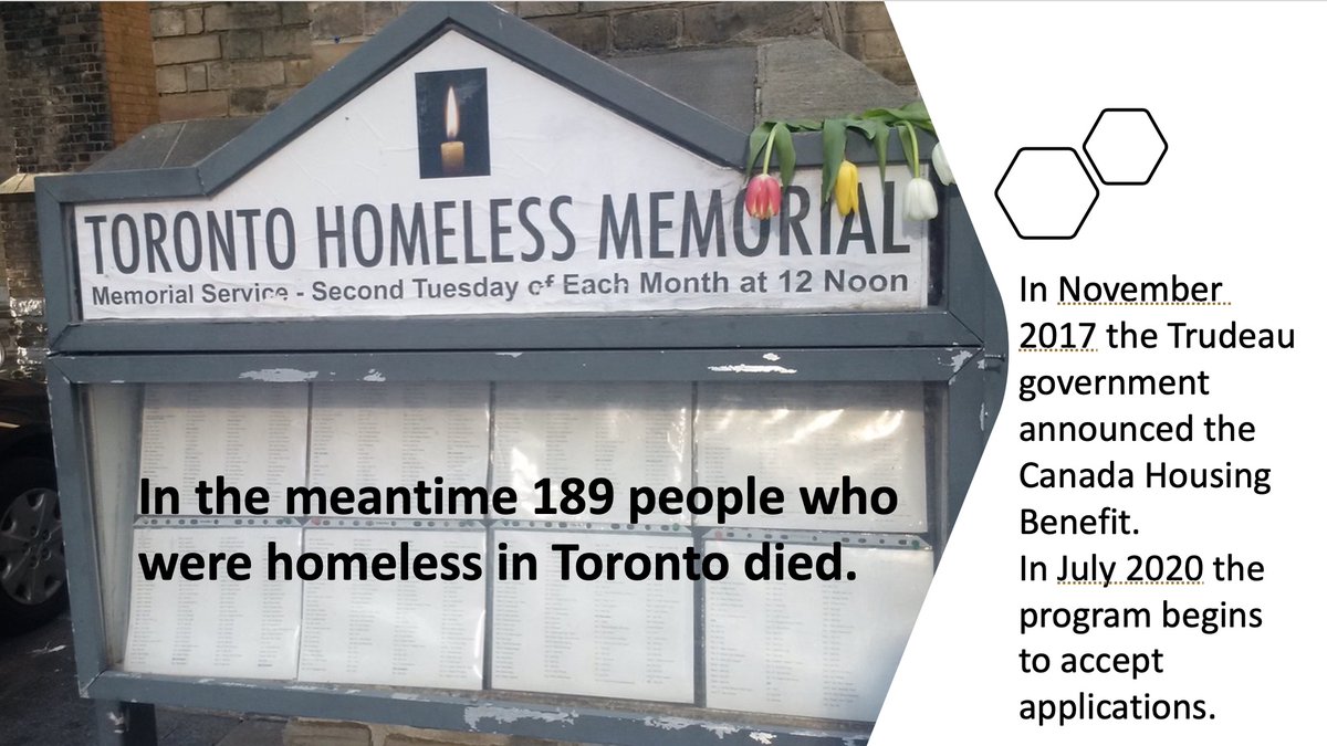 Tomorrow (Tuesday noon) follow @HolyTrinityTO Facebook for the live virtual #homelessmemorial Tragically at least 3 names being added. All died of #overdose in city's hotel shelters and apartment/shelter on Broadway. <a href="/djjohnso/">Doug Johnson Hatlem</a> will be hosting with Zach and Holy Trinity team.
