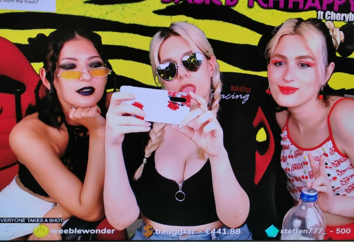 Evrim on X: TRIO DRUNK STREAM WITH SUE & CHERYBOOM t.coEwjr4g6EUf  t.coPojM479r7f  X
