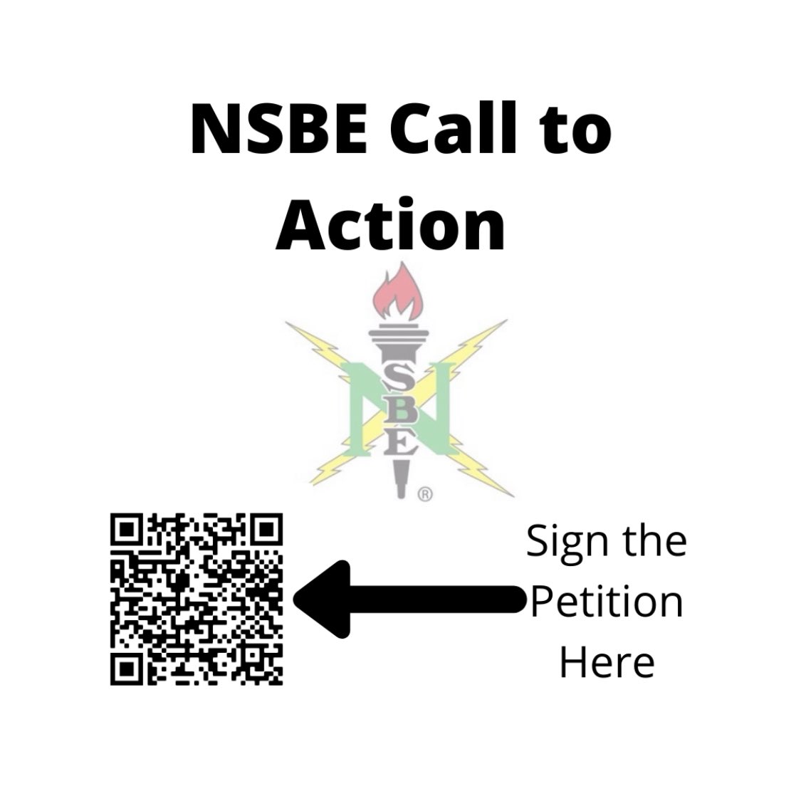 PurdueMAES's tweet photo. Call to Action to the College of Engineering, sign the petition through the QR code! https://t.co/GthYvkvQim