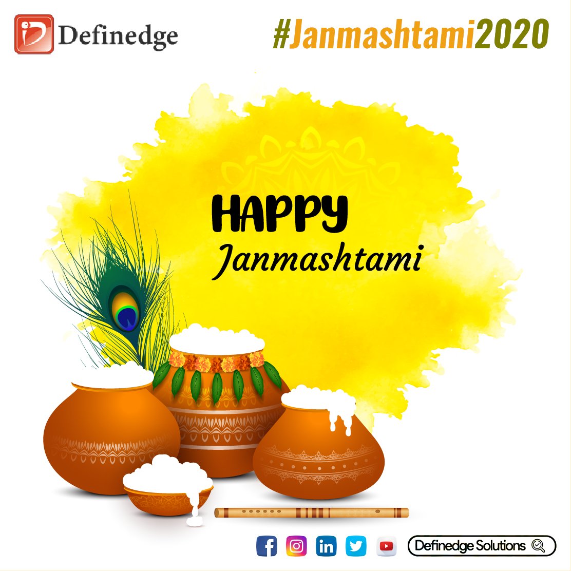Definedge's tweet photo. On this #Janmashtami, may Lord Krishna fill your home with lots of happiness &amp; joy. #HappyJanmashtami to you &amp; your loved ones!

#DefinedgeSolutions #Janmashtami2020 #LearnWithDefinedge #OPSTRA #TradePoint #OptionsTalk #DefinedgeForum #StayHomeStaySafe https://t.co/QPuykcOjKJ