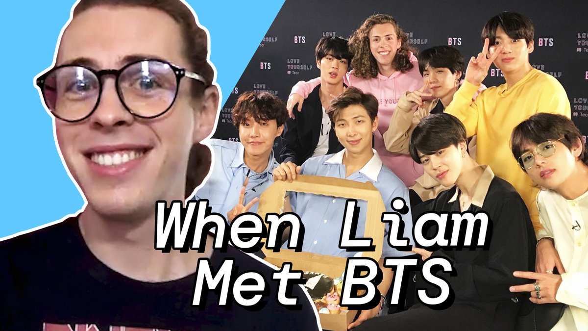 Liam also talked about the time  @TXT_members taught him the choreography for Cat & Dog and shared his perspective on chasing your dreams. Watch the full video on YouTube! 