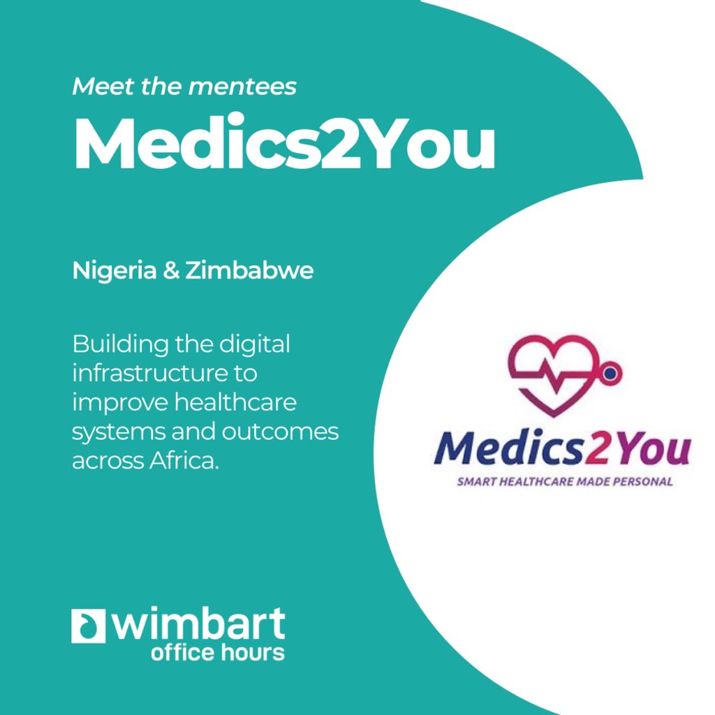 Wimbart's tweet photo. #WimbartOfficeHours
#MeetTheMentees
@nguvuhealth - Healthtech
@medics2you - Healthtech
@leanlands - Agritech
#PRWorkshops #Finalists #WimbartPR #Tech #AfricanTech #Startups #B2BPR https://t.co/k8nNY97y8a