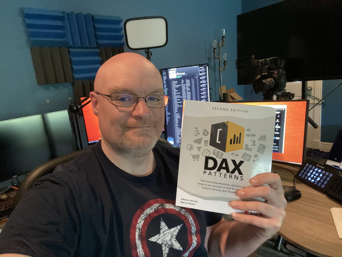 awsaxton's tweet image. I’ve got my copy of #DAX Patterns! Do you? #powerbi