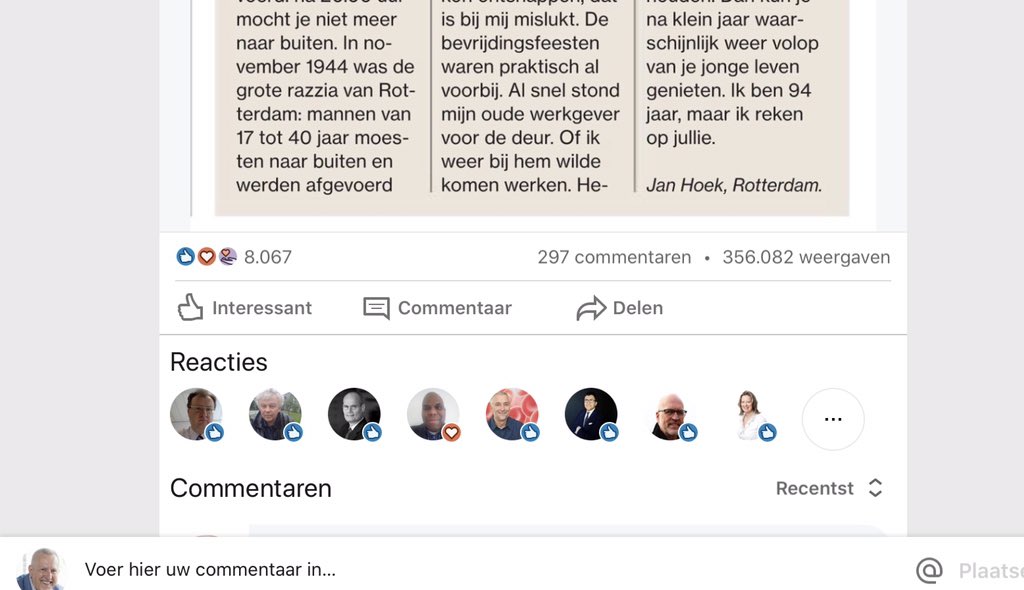 JimFaas's tweet photo. ๐ฟ๐ท๐ฟ mensen, wordt dit niet een beetje bizar?
๐ฟ๐คญ๐ฟ allemaal dankzij #JanHoek ๐๐๐
<meer dan 350.000 hits LinkedIn> https://t.co/EPFU0QwYII