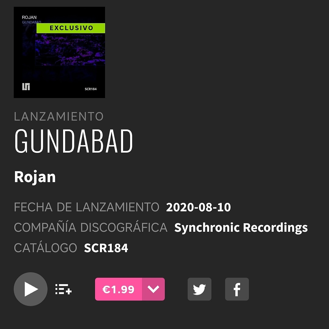 Rojanofficial's tweet photo. Out Now Today On @beatport
@synchronicrec
Get Your Copy Here
https://t.co/GRlSn6sR40
.
.
.
.
.
#techno #electronic #label #music #scr #dj4life #rave #ravegirls #technofamily #streaming #raveros #djtour #burningman #awakenings #summer #ibiza #dubfire #drumcode #clubbers #exclusive https://t.co/GWDmuK7rlv