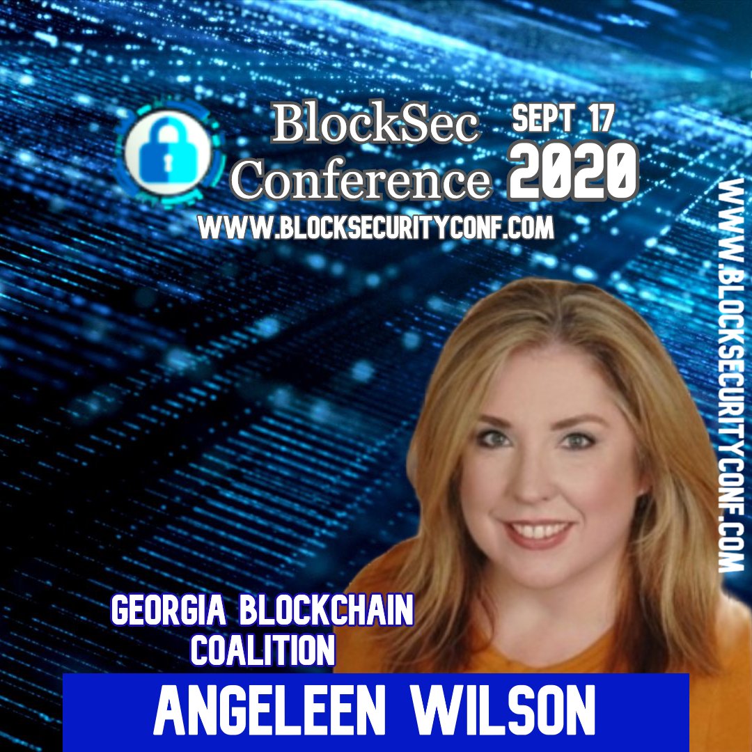 BlokTechATL's tweet photo. We're excited to announce team member for #BlockSec2020 Angeleen Wilson @dappmom. Angeleen is a blockchain enthusiast and developer whom runs Women of Blockchain and helps lead the Georgia Blockchain Coalition helping women, leaders and enterprises learn more about blockchain! https://t.co/w3r7CI0k09