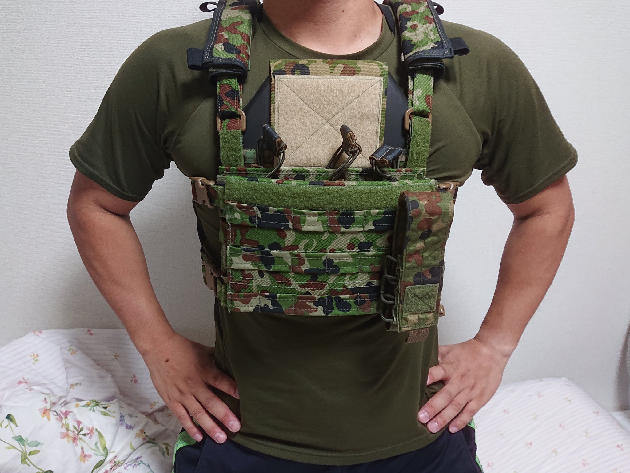UCR (UNLIMITED COMPACT RIG) 田村装備開発 自衛隊迷彩 チェスト