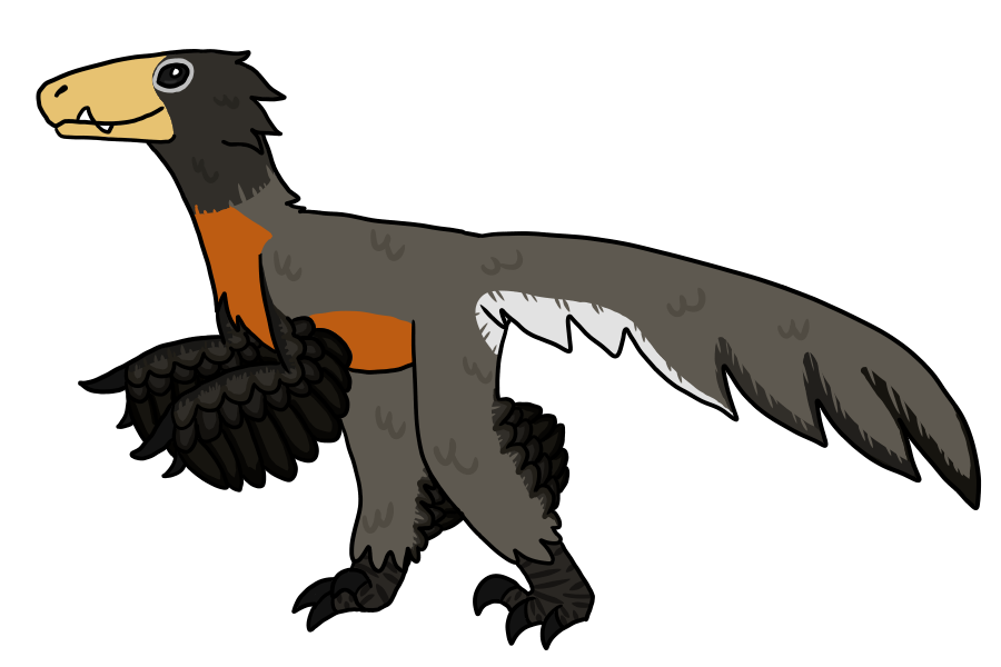 mattyena's tweet photo. This #xatw is the Deinonychus antirrhopus, a theropod in the early Cretaceous peroid. The Deinonychus is actually the model for the Velociraptor in Jurassic Park, believe it or not. Velociraptors are actually quite tiny, about a foot and half. (cont. for more info!) https://t.co/glbnRhs8V1
