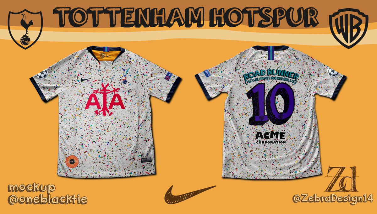 ZebraDesign14's tweet photo. #JUEVESFANTASY #TEMPORADA3 #Fecha9

@LaCasacaBlog @EleteTSC @marcadegol @fokohaela
@matupeco20 @nicsaa23 
 
@Spurs_ES x @nikefootball  
4th Kit - Warner Bros
El ENIC Group (dueños del club) es dueño también de Warner Bros Studio Stores. https://t.co/QT7Dhkuku9