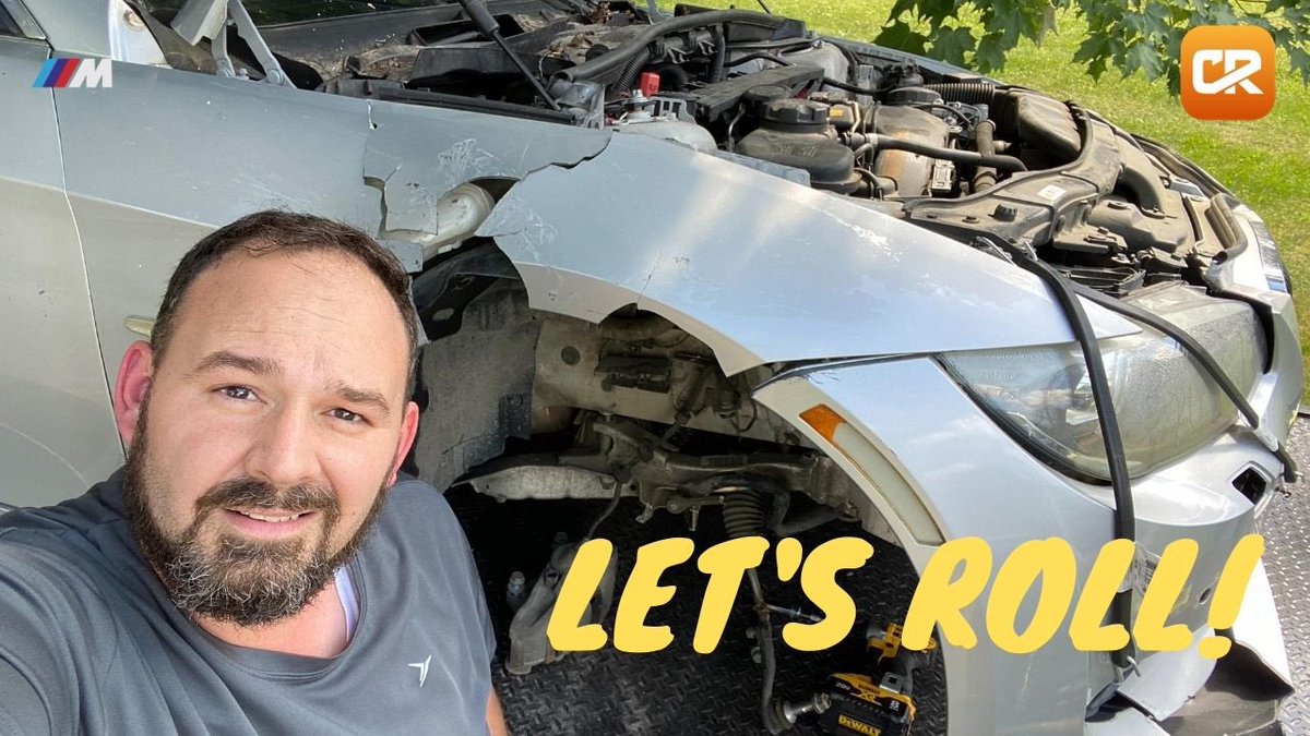 CrossroadsRbld's tweet photo. Oh yeah, that’s right! New video is live y’all! Check it out at this link:  Rebuilding a Salvaged BMW 335is - Part 3 https://t.co/D2VbtEDXV1.     Let’s get this rebuild rollin!! #BMW #335is #youtube #youtuber #rebuilder #CrossroadsRebuild https://t.co/RO6Kcn1o13