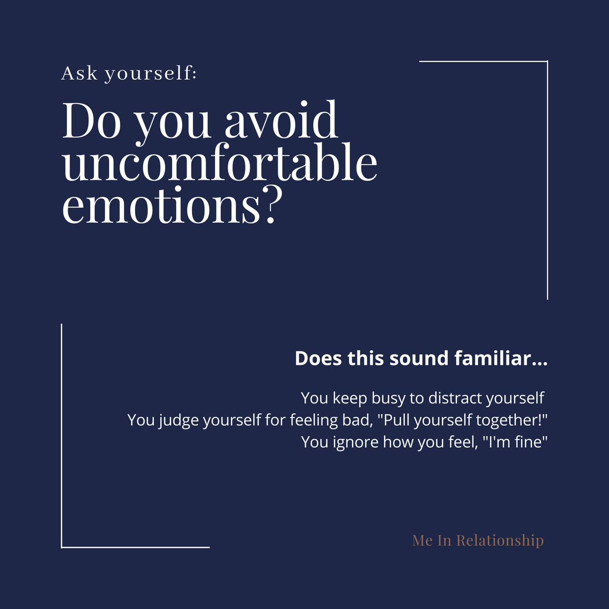 TheLeadershipK's tweet photo. We all want to feel understood in our relationships, which begins with having a good understanding our own emotions, but this something that many of us struggle with from time to time, whether we're aware of it – or not.
Three common, unhealthy, ways we handle our emotions are: https://t.co/UY6uli3lsk