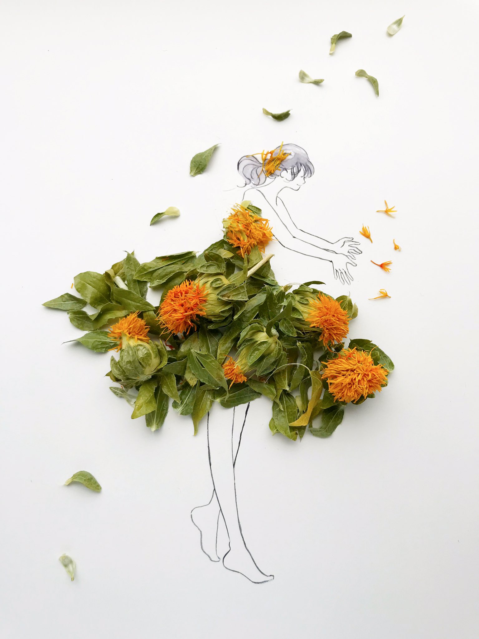 はな言葉 葉菜桜花子 新作ドレスできました きょう8月11日は きのこの山の日 ガンバレの日 Light Up Nippon マッシュルームの日 インスタント コーヒーの日 誕生花はベニバナ 花言葉 愛する力 T Co Ezy2tw5w Twitter