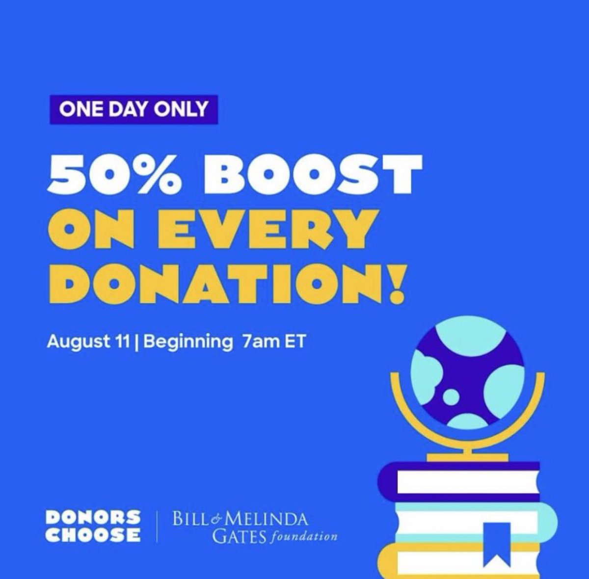 Tomorrow is a <a href="/DonorsChoose/">DonorsChoose</a> match day! 👏🏻👏🏻 Lets see those 🚀 fly tomorrow! Drop your links to your projects below, and I will RT for you.  🥰 Mine is also listed below if anyone would be willing to RT for me.  #teachertwitter  #clearthelist  #helpateacher