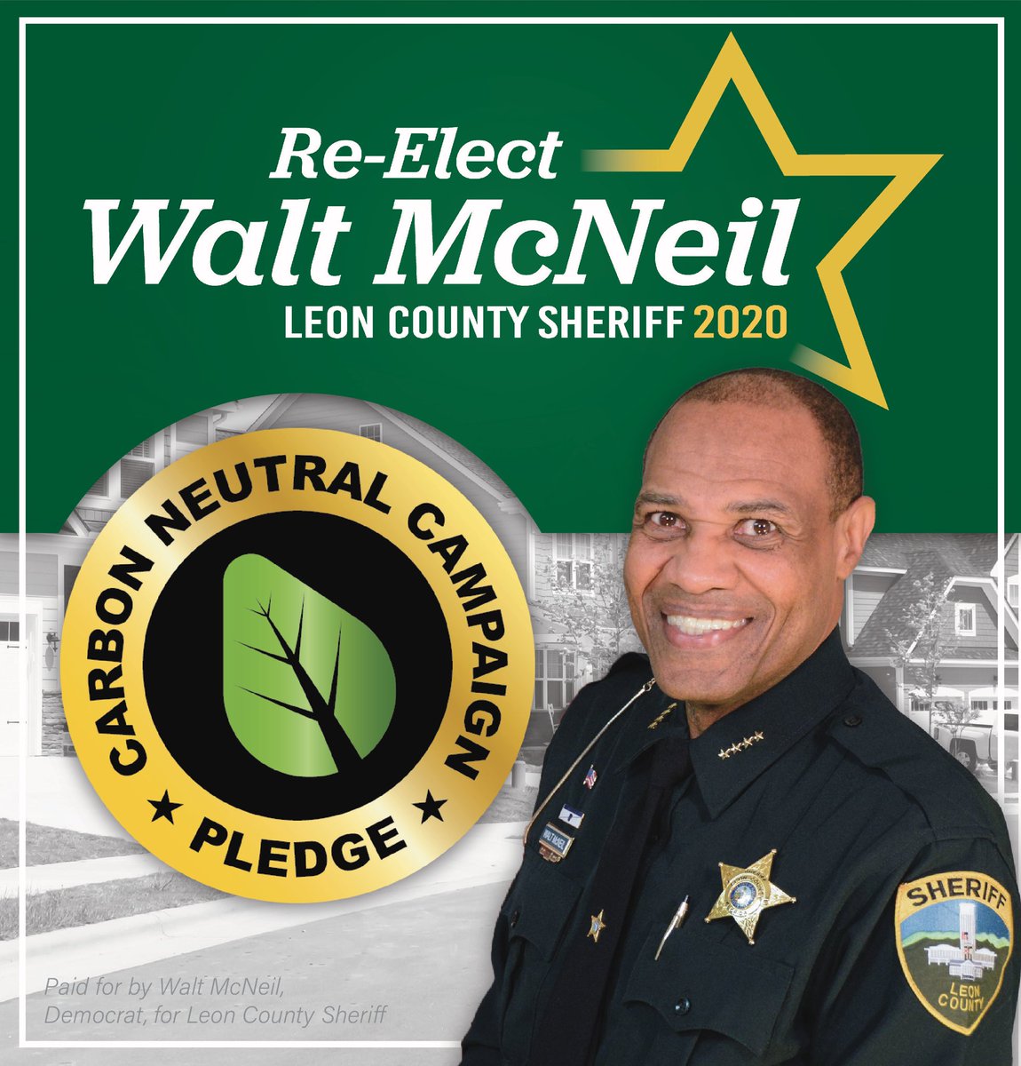 We took the pledge to run a carbon-neutral campaign! 

Huge thank you to <a href="/SustainTally/">SustainTally</a> and Commissioner <a href="/RickMinor/">Rick Minor</a> for leading this program to make protecting the environment a top concern this Election.