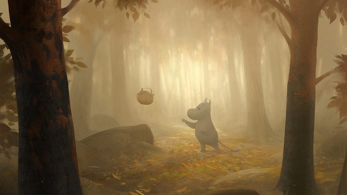 ani_obsessive's tweet photo. Visual development art by Studio Piñata for Moominvalley (2019–), created by Steve Box and Marika Makaroff, Gutsy Animations https://t.co/X5dwqYPyFS