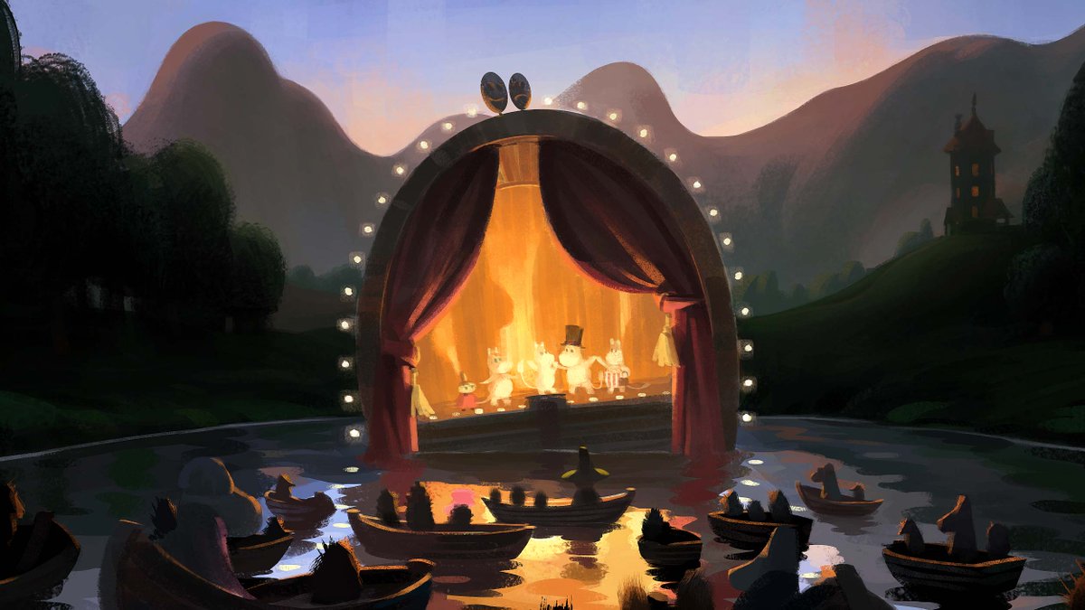 ani_obsessive's tweet photo. Visual development art by Studio Piñata for Moominvalley (2019–), created by Steve Box and Marika Makaroff, Gutsy Animations https://t.co/X5dwqYPyFS
