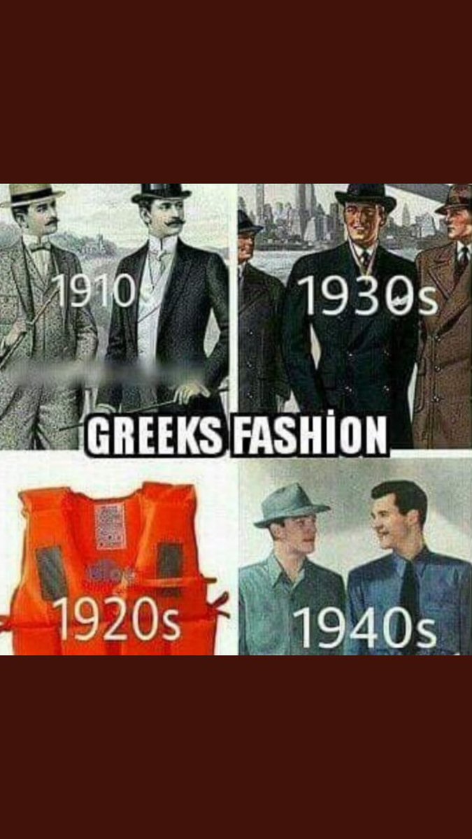 Eski modalar tarz oluyo diye mi bu çabanız  #Greece