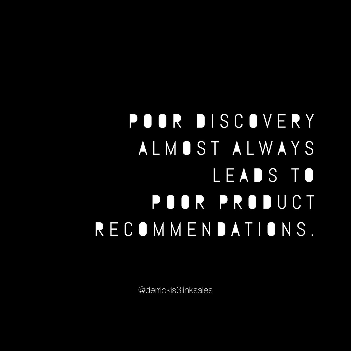 derrickis3link's tweet image. #salesforecasting #discoveryquestions #b2bsales