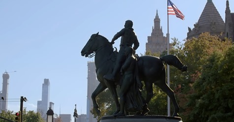 CaraSantaMaria's tweet photo. The American Museum of Natural History grapples with its most controversial piece...the ‘Equestrian Statue of Theodore Roosevelt.’

#History #Racism #RacistStatues #TheodoreRoosevelt #AMNH 

https://t.co/aYge01dLa1 https://t.co/JMEbx0fWv8