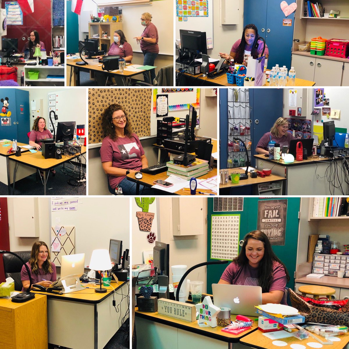 Boom! You can see, hear, and feel the excitement in the building during this year’s Meet &amp; Greet!  It may look different but seeing the faces of our students still reminds us of our why! We are here for them!  #ConroeISDTogetherAgain