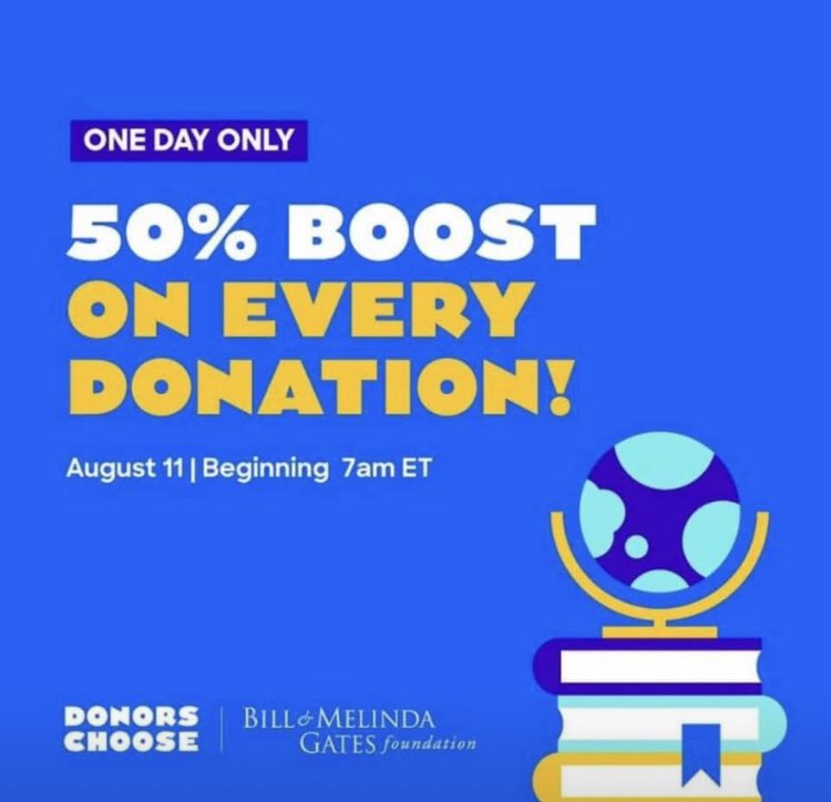 ahowellloves's tweet photo. Let’s get this sprinkling going!!! Let’s get the projects rolling so we can get ROCKETS tomorrow! Share your links and spread some sprinkles. WE CAN DO THIS!!! @DonorsChoose @support_a_teach https://t.co/toLmqhUxRk #TeacherTwitter #influencerchallange @HelpingTeach https://t.co/F2piFzF1UW