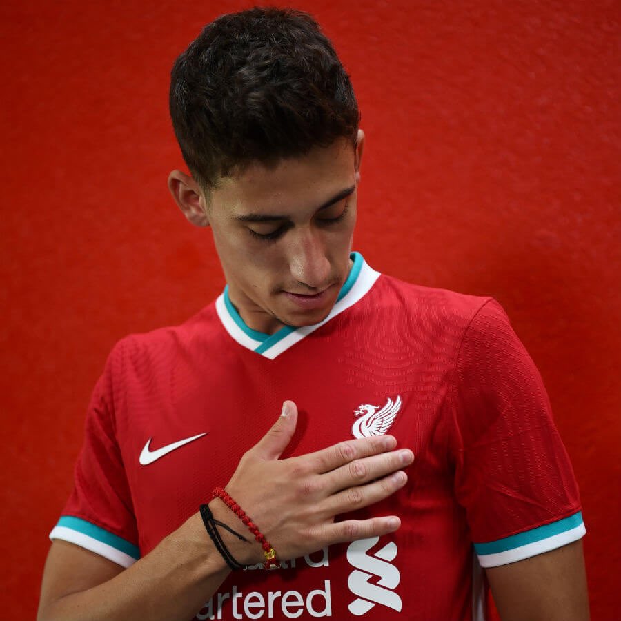 tsimikas liverpool shirt