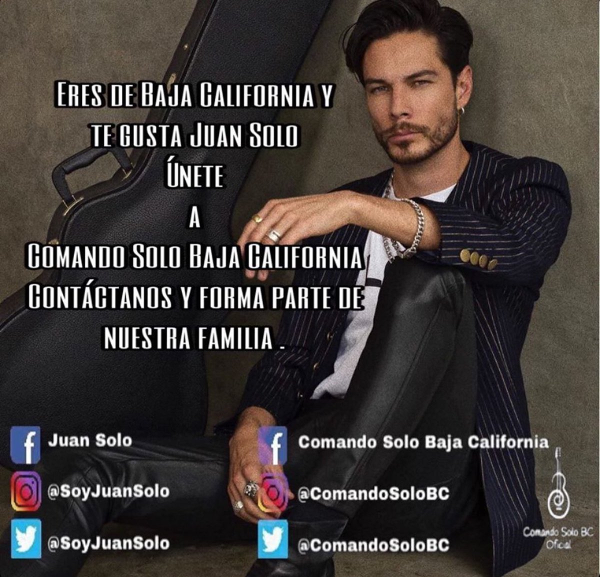 SritaDeSolo's tweet photo. @ComandoSoloBC @talentomexunido @soyjuansolo @MonacoEnt @CulpablesDeSolo @juansolomty @JuanSoloCancun @JuanSoloBolivia @JuanSoloVhsa @JnSolo_Peru @ComandoSoloAgs @JarochasDeSolo Apoyando a mi favorito @soyjuansolo
#ComandoSoloBC presente desde Tijuana
TALENTO MEXICANO UNIDO
#TalentoMexicanoUnido 🧡 https://t.co/B7BsfYfFkb
