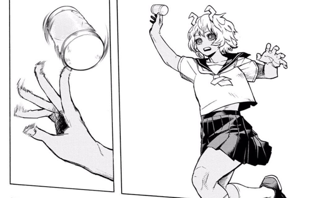 LJ_Hollywood's tweet photo. Mina flashes back to the past and fumbles at the worst time, a rare moment of weakness for her (though understandable considering how terrifying Gigantomachia is), but just in the nick of time an unbreakable chivalrous spirit appears! Stunning chapter! #MyHeroAcademia #chapter280 https://t.co/Ux5kL3r3mB