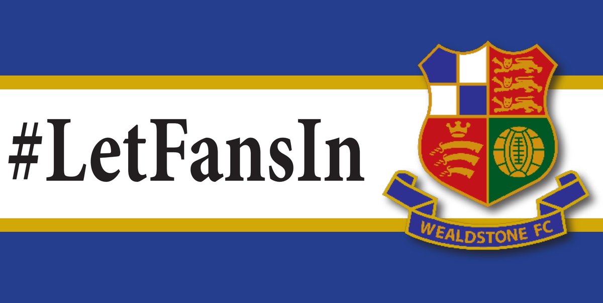 WealdstoneProg's tweet photo. #LetFansIn https://t.co/y7eWyLsKRI