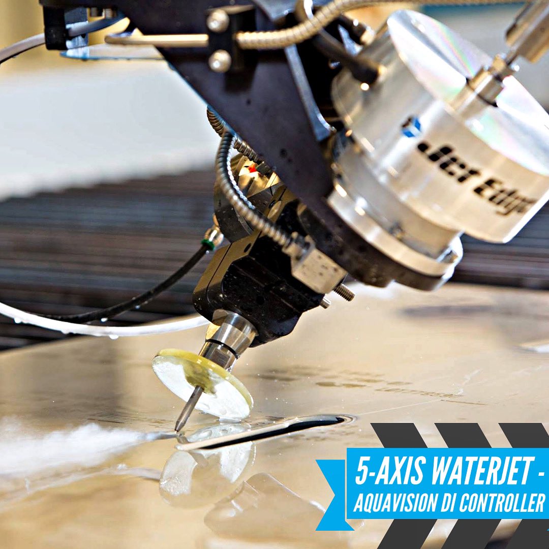 MASCOSoCal's tweet photo. Cut precise beveled &amp; taper-free parts from virtually any material with the Edge X5. Water will cut virtually anything…including costs!                                                
https://t.co/YC9xhi7cw1 https://t.co/2VZ1718uf0