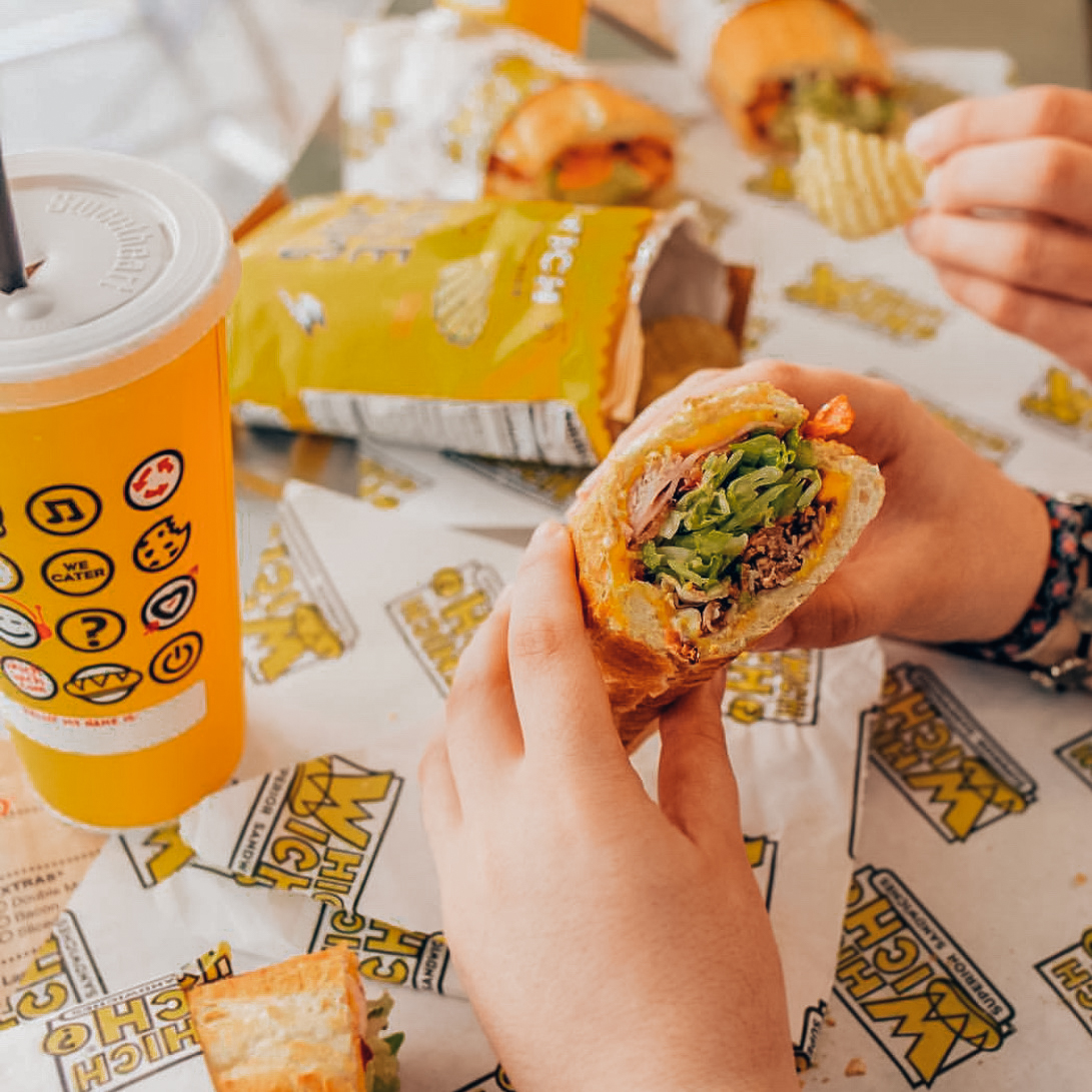 joinhellofriend's tweet image. August is National Sandwich Month 🥪 Satisfy your cravings at @whichwich on Broad (RVA) by ordering ahead on Hellofriend!