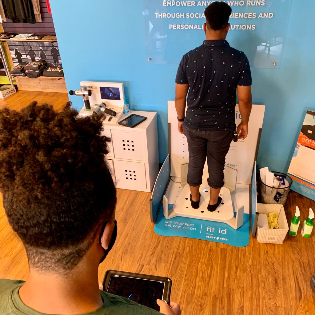 fleet feet foot analysis