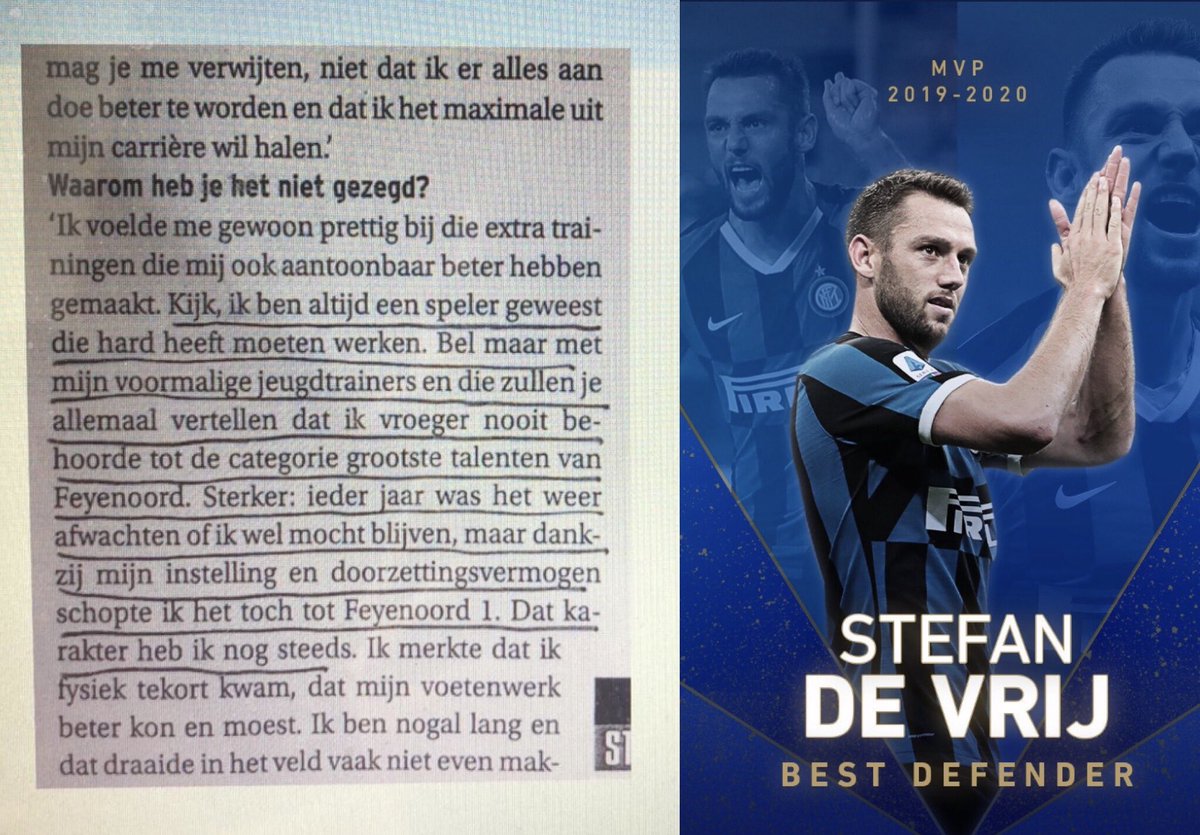 Progressie weergegeven in 2 afbeeldingen 📈 #GroeiMindset van <a href="/Stefandevrij/">Stefan de Vrij</a> 🙌🏼