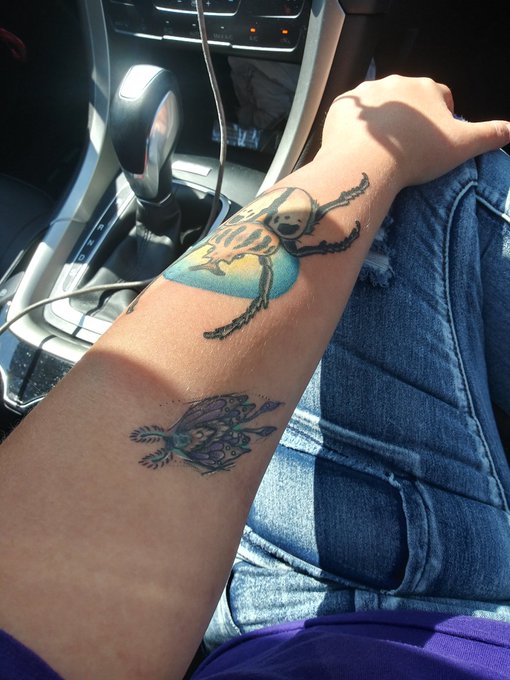 This bug sleeve gonna be dope!! https://t.co/8I40SjdTHc