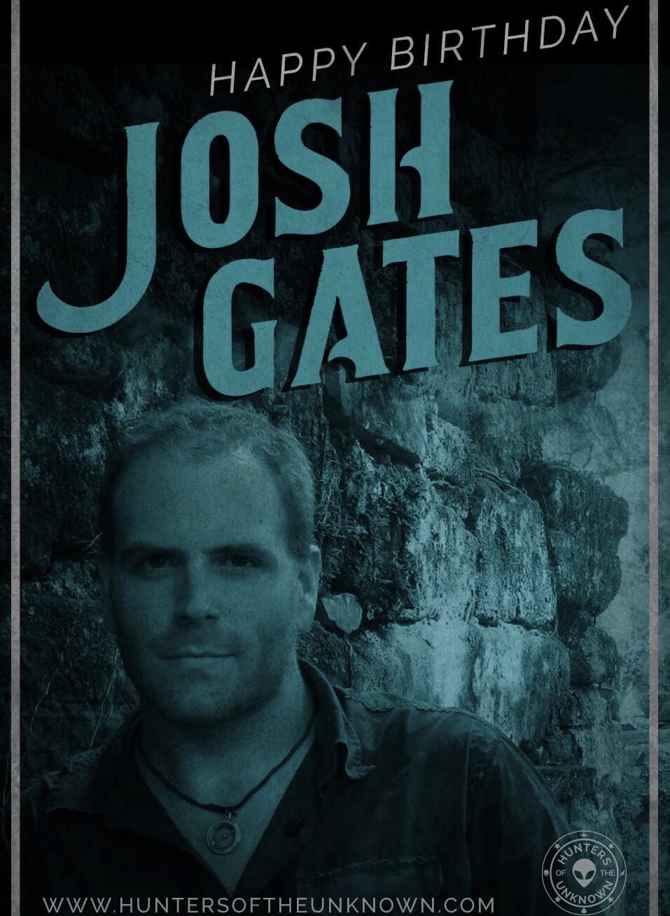 Happy Birthday to our favorite Paranormal Celebrity Josh Gates! 