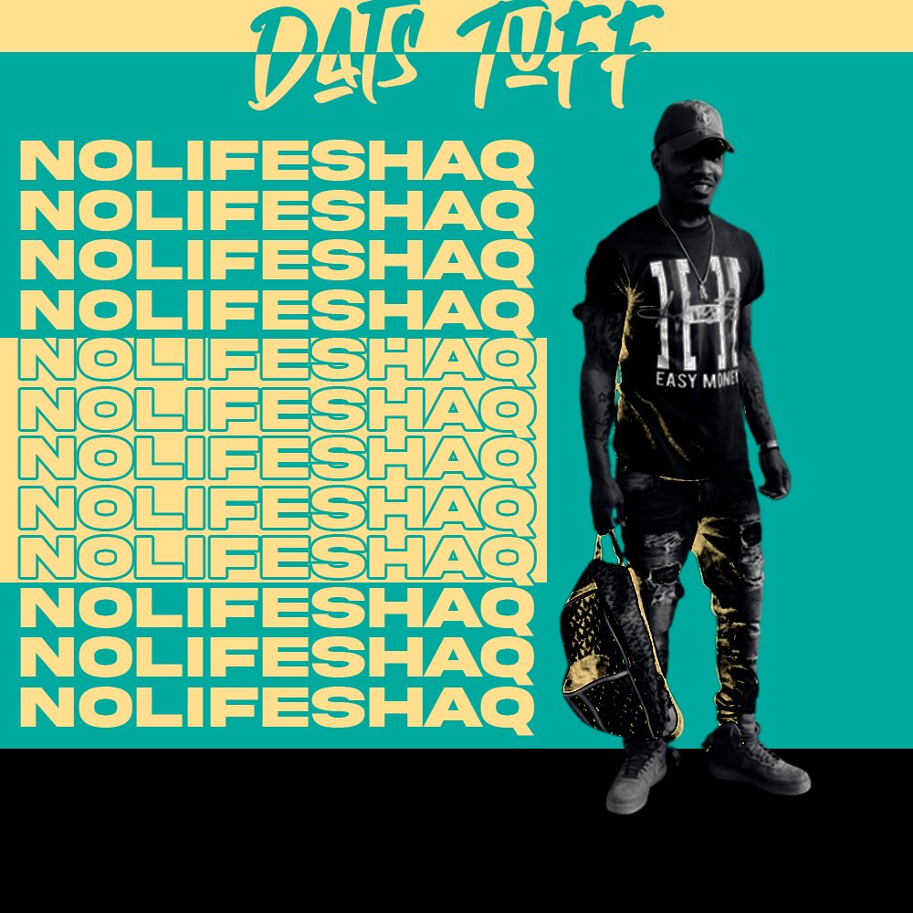ZedmanDesign's tweet photo. Album Cover Concept for @NoLifeShaq , Love your videos Coach, and I saw the pic on IG,  I HAD TO https://t.co/Z3bE1QYmZ5