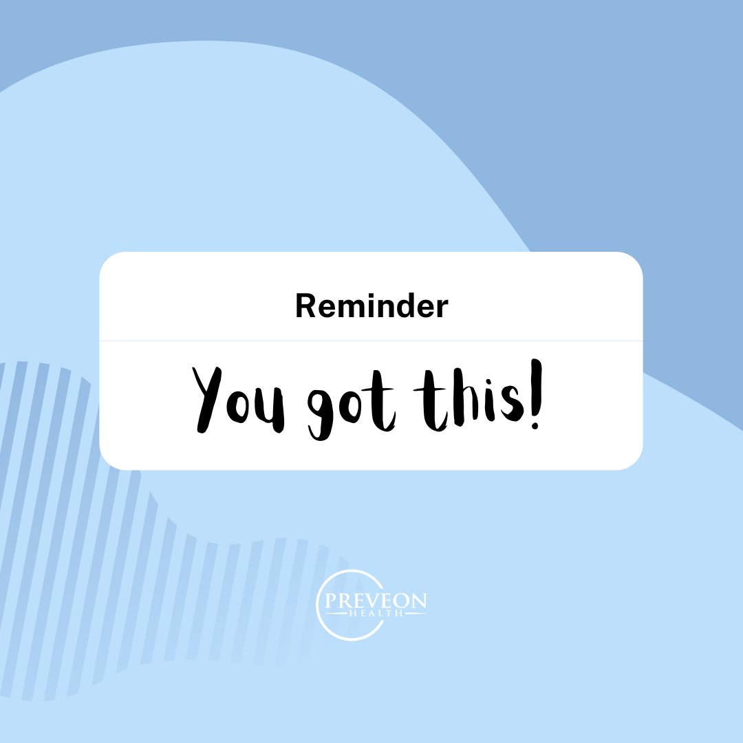 PreveonHealth's tweet photo. Just a friendly Monday morning reminder that whatever it is, you can do it! #MotivationMonday #PreveonHealth https://t.co/KXQtfX31wm