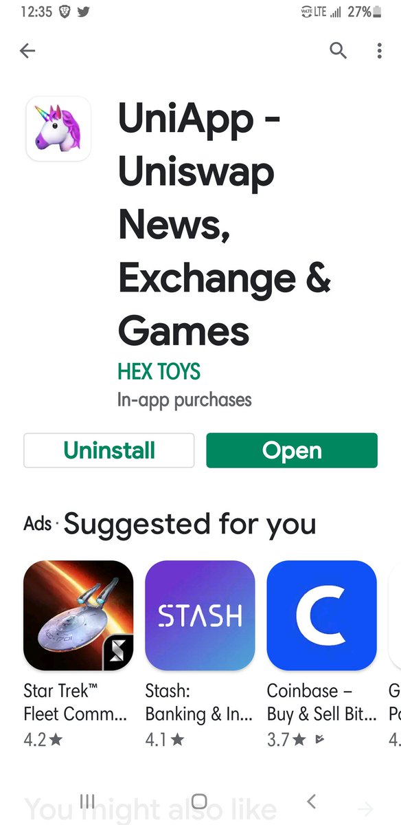 chadxai's tweet image. Anyone using #uniapp #uniswap