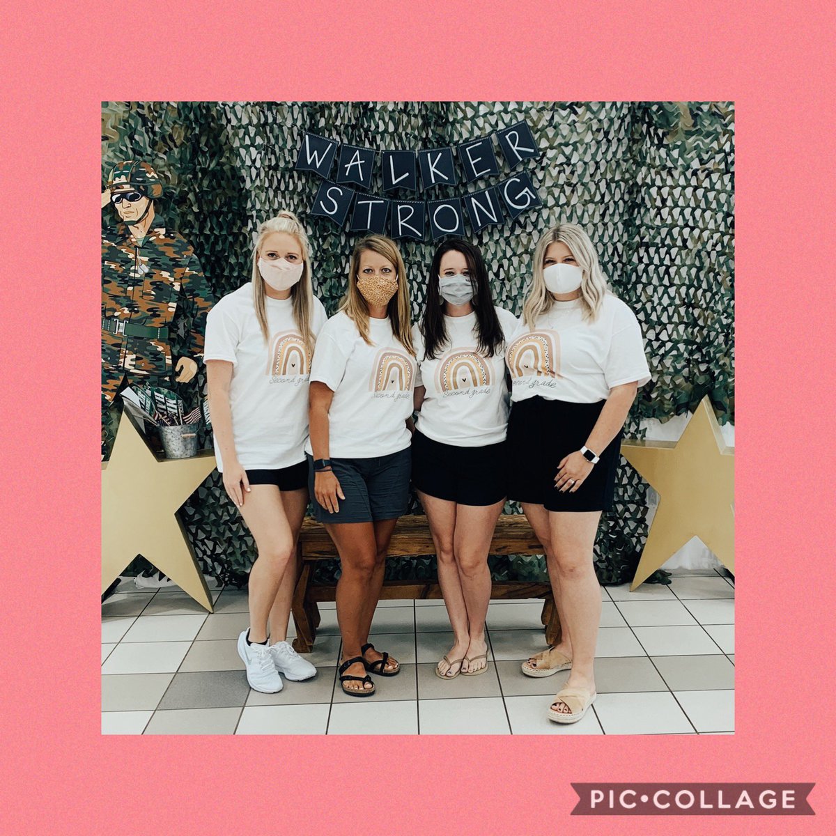 2nd grade is ready to start this year with our kids! #walstars #walkerstrong