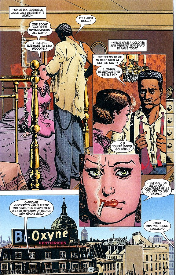 31. Howard Chaykin - I used to HATE Chaykin's art when I first saw it. But the more I learned about the art form and what he does well I came to love it. He is another one of those artists that does the small things well that you don't realize it unless you are looking.