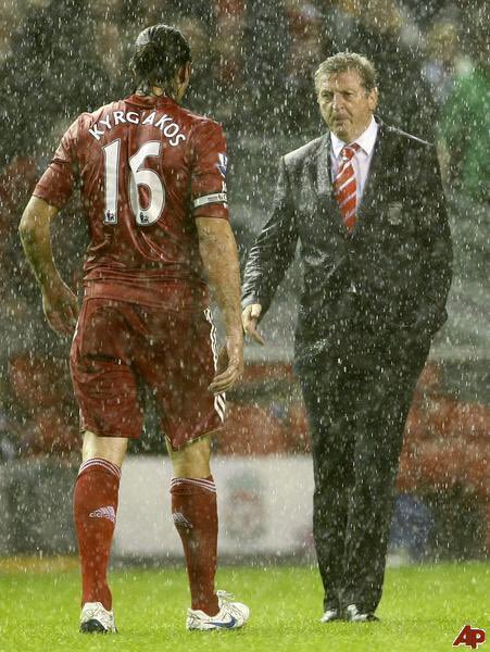 GreeksInEurope's tweet photo. ¡Last greek in Liverpool #LFC! Kyrgiakos 😍 https://t.co/6KkPOnacex