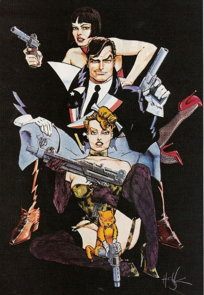31. Howard Chaykin - I used to HATE Chaykin's art when I first saw it. But the more I learned about the art form and what he does well I came to love it. He is another one of those artists that does the small things well that you don't realize it unless you are looking.