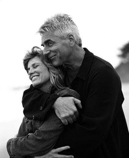 Happy belated birthday Sam Elliott with wife Katharine Ross.  