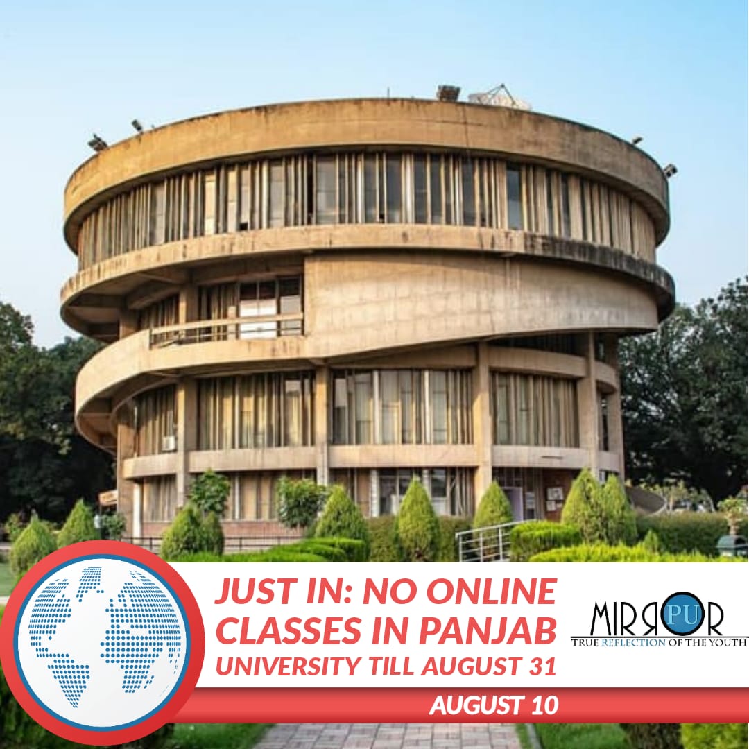 pu_mirror's tweet photo. Just in: No Online classes in #PanjabUniversity till August 31.
https://t.co/v5cWIIQHnm
#Chandigarh #University #OnlineClass #Students #StudentsagainstFees https://t.co/tHovXTGsGs