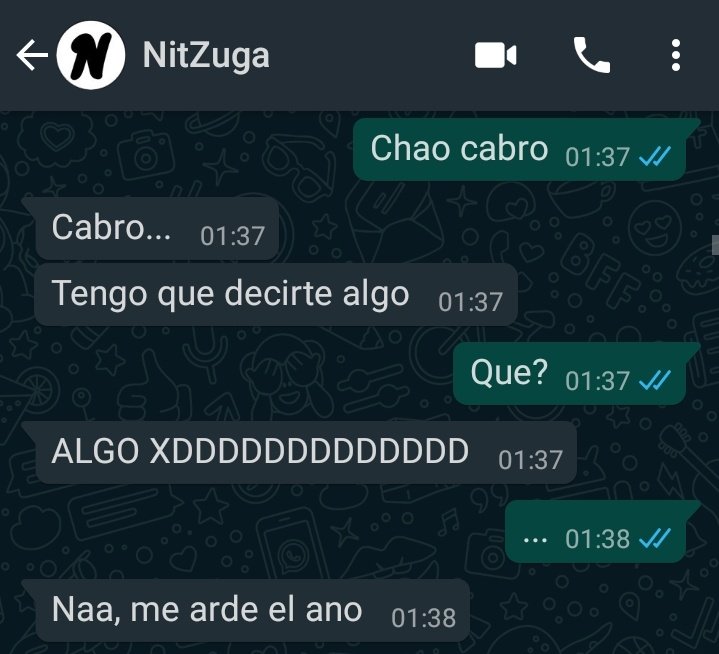 NitzugaOf's tweet photo. Profundas confesiones. https://t.co/ub51PtfUK5