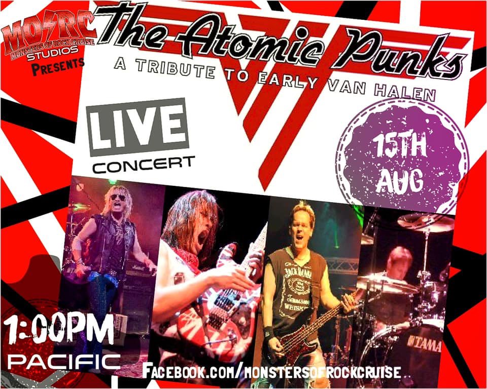 This Saturday, livestream concert at 1pm on the <a href="/MonstersCruise/">monstersofrockcruise</a> Facebook page