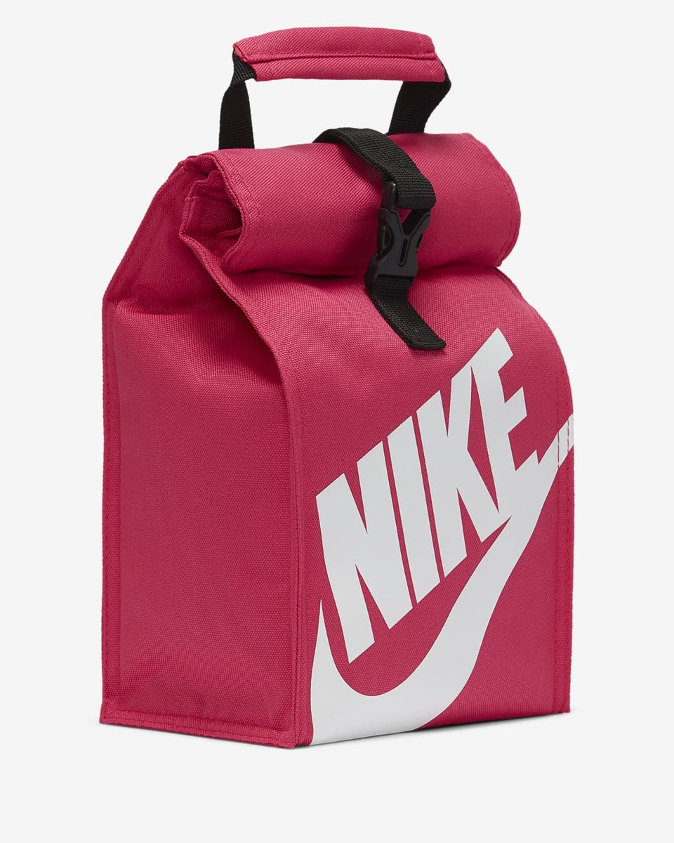 pink nike lunch bag